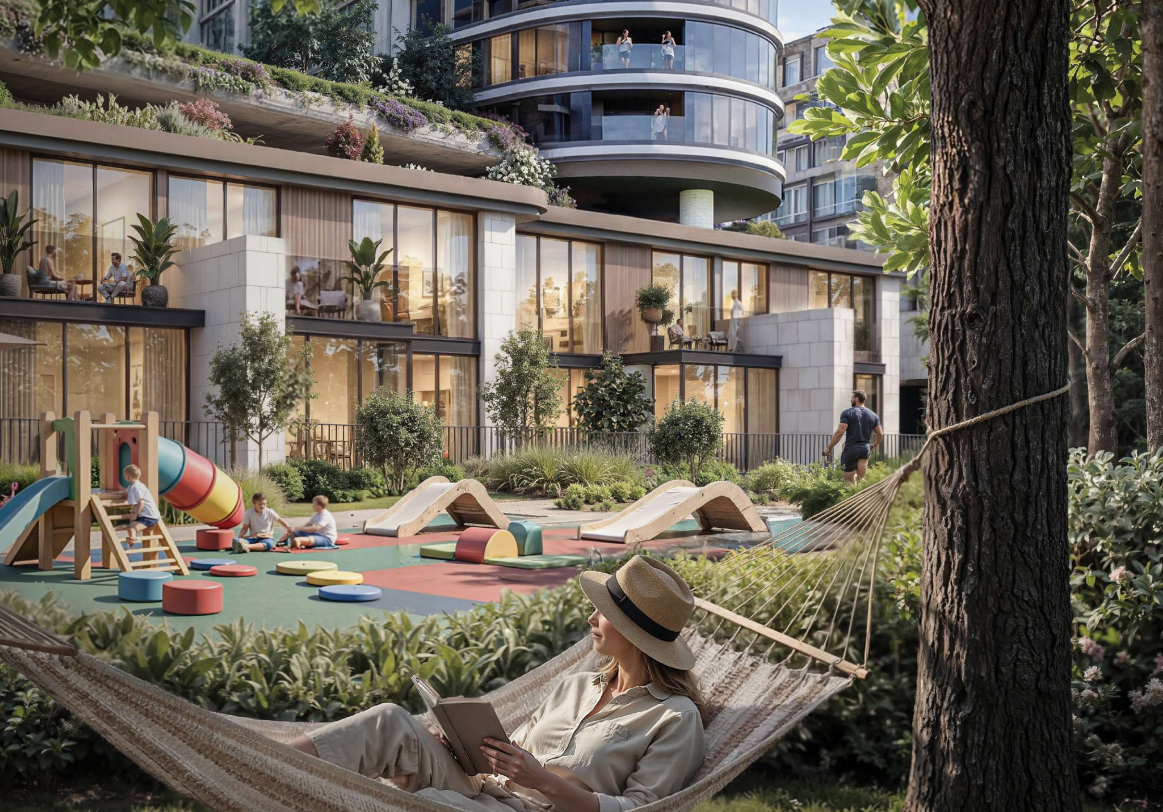 Aire de jeux pour enfants et club social de Sobha Sanctuary