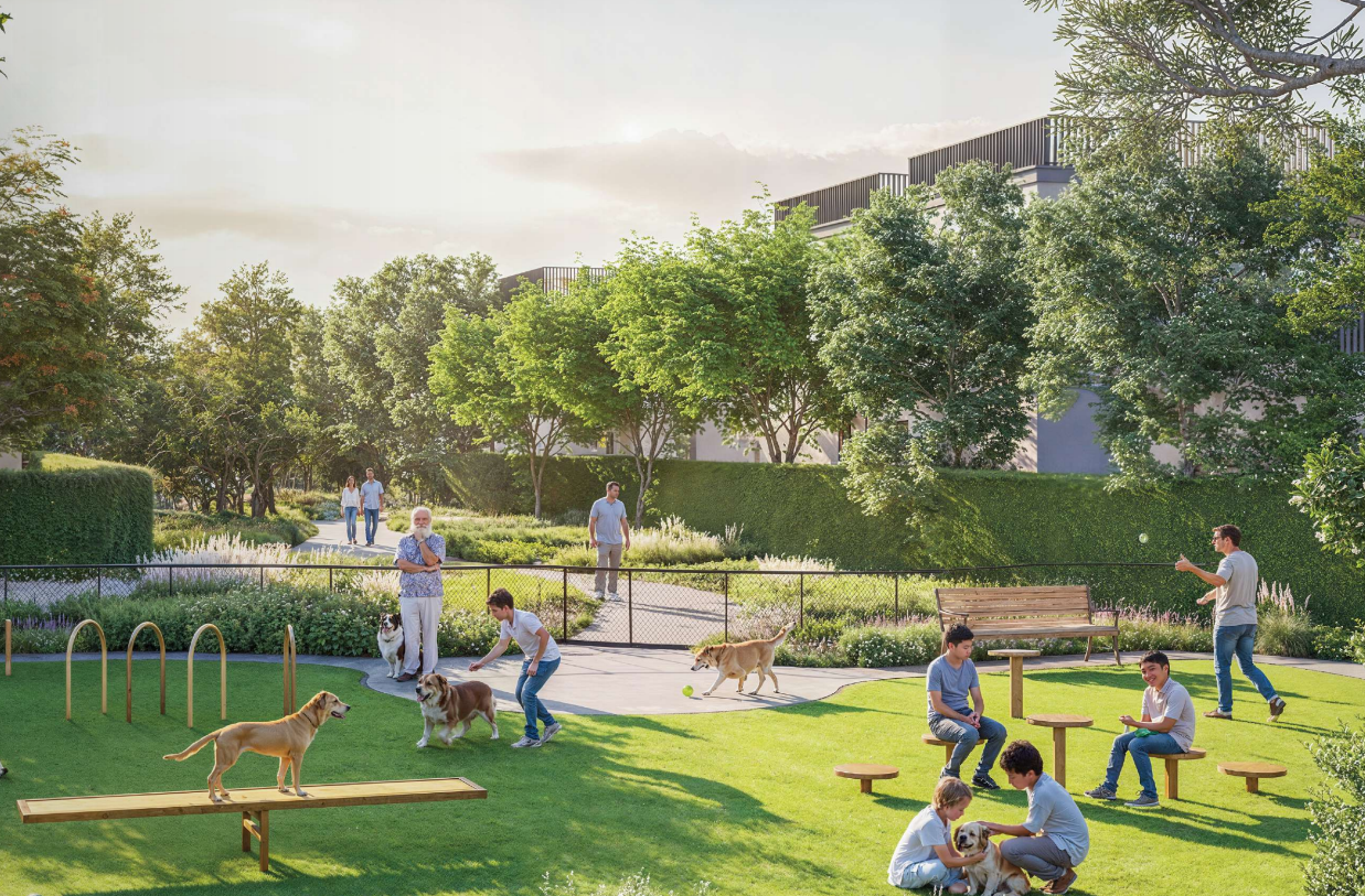 Parc canin et jardin thérapeutique pour animaux de Sobha Sanctuary