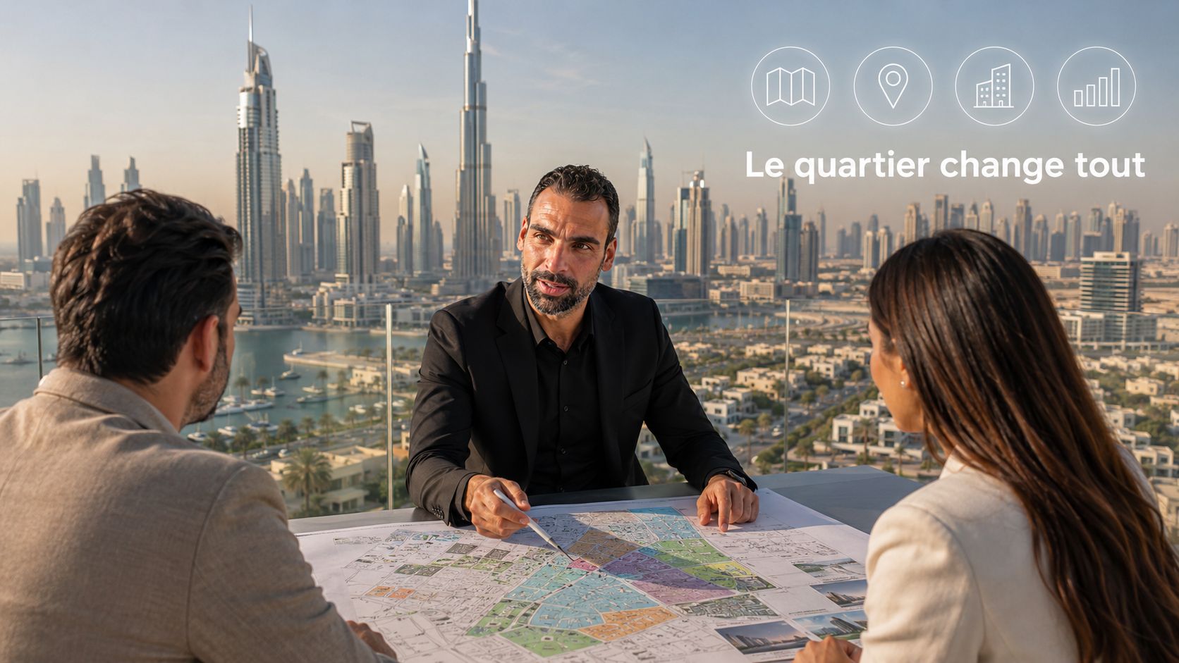 Écarts de prix entre les quartiers de Dubaï