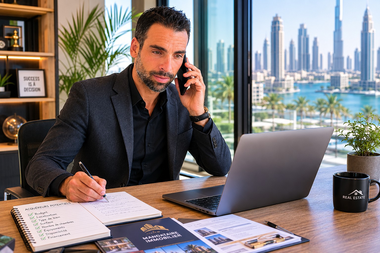 Recherche d’acheteurs à Dubaï — Mathieu Lucchese
