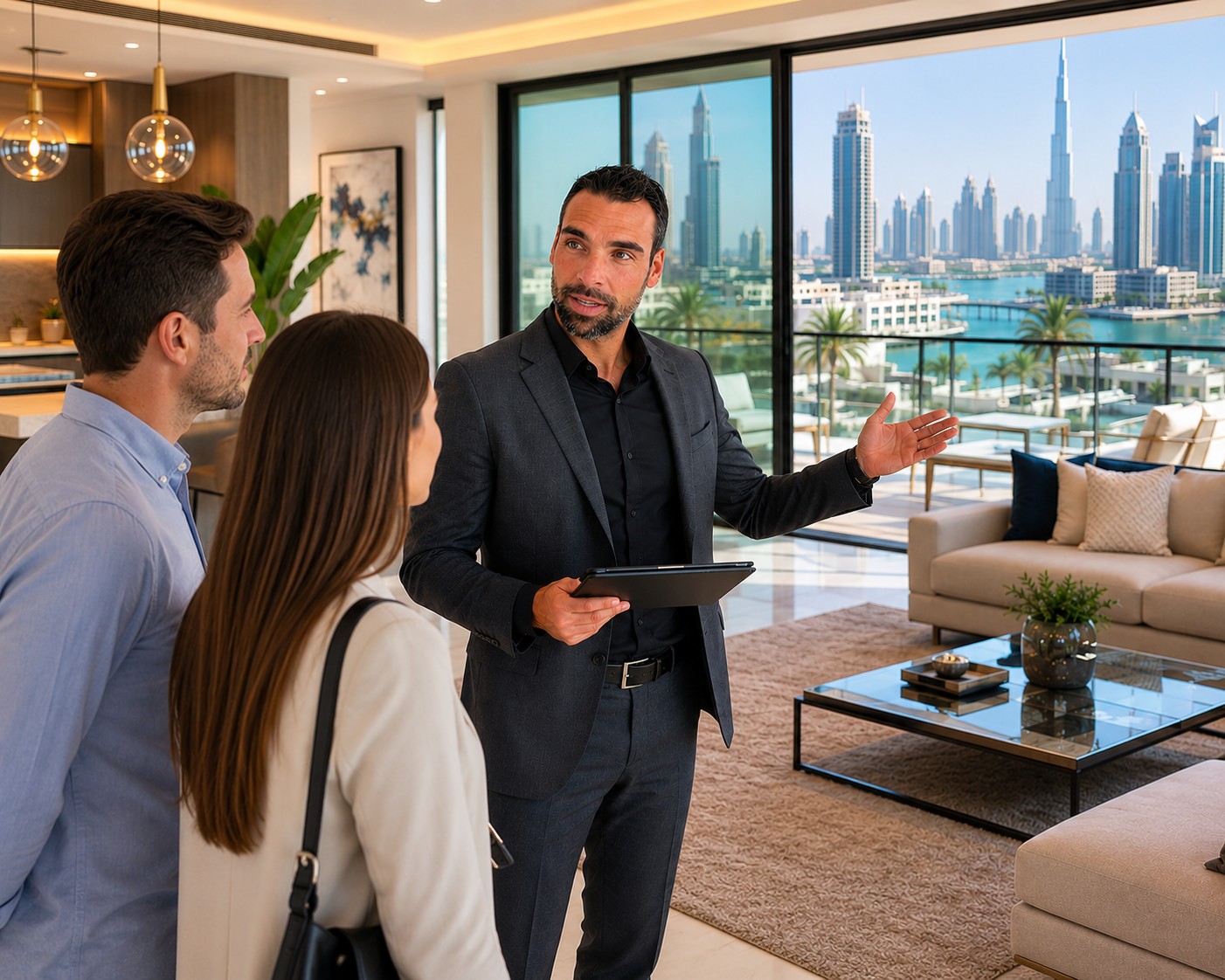 Visites immobilières à Dubaï — Mathieu Lucchese